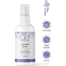 Monoville Lavanta Suyu 100 ml Cam Şişe Sprey Başlıklı (Lavender Water)