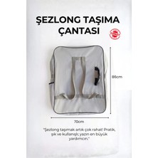 Ecm Proger Premium Şezlong Taşıma Çantası - Fermuarlı, Suluk Gözlü, Suya Dayanıklı Kılıf