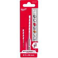 Milwaukee 3. 0X45 mm Hex Girişli Multi Beton Matkap Ucu