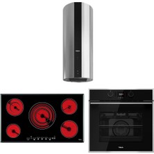 Teka Siyah Ankastre Set (Hlb 840 Ss Bk -Tr 951- cc 485)