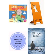 Martı Yayınları Dede Bizi Gezdir-Hayat Ünite Hikayeleri-Pijama ... + Telefon Tutucu + Bir Kar Tanesi