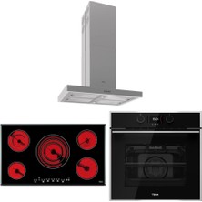 Teka Siyah Ankastre Set (Hlb 840 Ss Bk -Tr 951- Dh4 Isla)