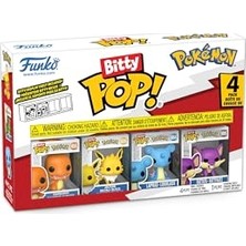 Larskas Funko Bitty Pop: Pokemon- Charmander 4'lü Paket, Oyuncak Figür