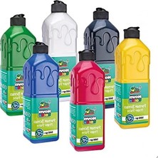 Larskas 500 ml Parmak Boyası Seti, 6 Renkli Seçenek