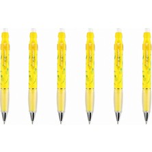 Serve Deep Versatil Kalem 0.7 mm Fosforlu Sarı Ananas Muz 6'lı Paket
