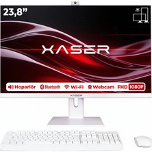 Xaser XS131 I5 7400 8gb Ram 256GB SSD 23.8" Webcam + Wifi+ Bt All In One Bilgisayar