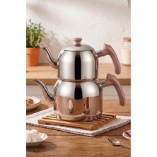 Özkent K-390 Vista Mini Boy Sade Çaydanlık Rose