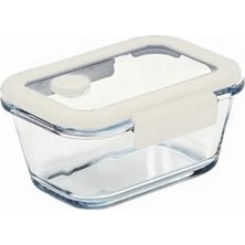 Larskas Vakumlu Cam Saklama Kabı - 460 Ml, Şık ve Pratik
