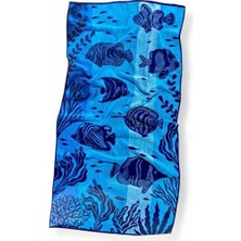 Özdilek Nice Ocean Fish Plaj Havlusu 70X150 cm Yumuşak ve Emici