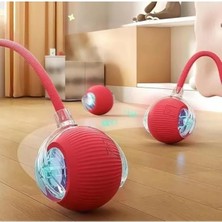 Larskas Eğlenceli Akıllı Kedi Oyuncağı, Otomatik Top, 3 Farklı Oyun Modu