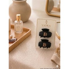 Yiora 2li Asetat Premium Mandal Toka Xs Küçük