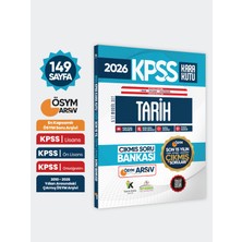 Karakutu Yayınları 2026 Fullkpss Lisans-Önlisans-Ortaöğretim Tarihin Kara Kutusu Ösym Çıkmış Soru Bankası Son 15 Yıl