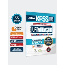 Karakutu Yayınları 2026 Fullkpss Lisans-Önlisans-Ortaöğretim Vatandaşlık Kara Kutu Ösym Çıkmış Soru Banka Son 15 Yıl