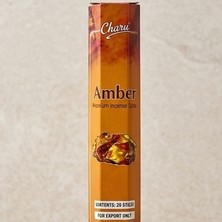 Charu Tütsü Amber 20'li Çubuk