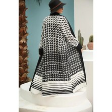 NS Tasarım Dama Desen Kimono