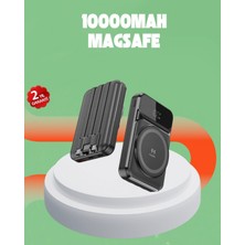 MiraLive 10000 Mah Kablosuz Hızlı Şarj Destekli Powerbank – 15W, PD20W, Type-C Girişli