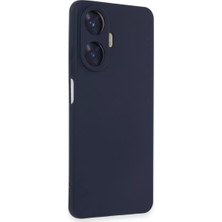 Kaufhier Realme C55 Kılıf Nano Içi Kadife Silikon  Mor
