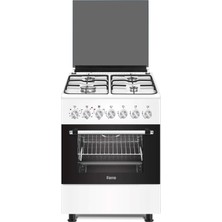 Ferre TS6040TE Tam Boy Fırın Beyaz