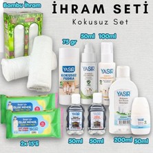 Camimarket Bambu Ihram ve Kokusuz Hac Umre Seti | Ihram ve Kişisel Bakım Ürünleri Hazır Set