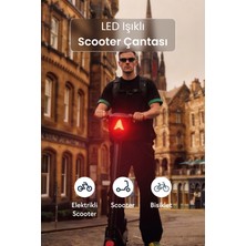 Zampago LED Işıklı Akıllı Scooter Çantası - Sct-4