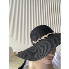 NS Tasarım Cowry Hasır Şapka