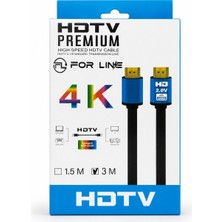 Hdtv Premium EB-23HVA HDMI 2.0 4K 2k 3m Kablo