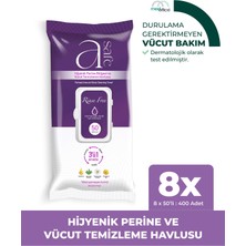 A-Safe Hijyenik Perine ve Vücut Temizleme Havlusu x 8 Adet