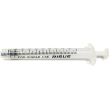 Risus Iğnesiz Enjektör 1 ml Luer Lock | Steril (200 Adet)