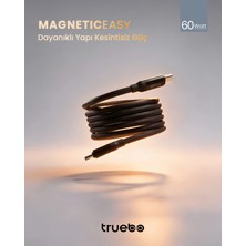 Truebo MagneticEasy Dayanıklı Şarj ve Veri Kablosu
