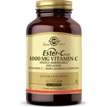 Belirtilmemiş Solgar Ester-C Plus 1000 Mg 90 Tablet