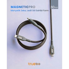 Truebo MagneticPro Dayanıklı Şarj ve Veri Kablosu