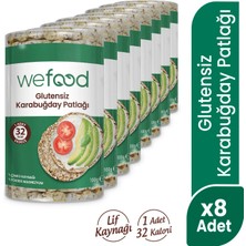 Wefood Karabuğday Patlağı 100 gr Gluten İçermeyen Sağlıklı Atıştırmalık 8'li Paket