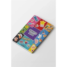 Larskas Renkli Sticker Kitapçığı - 2100 Çıkartma - Mini Etiketler