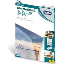 Larskas 125 Mikron A4 Laminasyon Filmi - 100'LÜ Paket, Koruyucu Kaplama