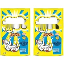 Larskas Somon ve Peynirli Kuru Kedi Ödül Maması (60 Gr, 2'li Paket)