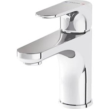 Larskas Oval Lavabo Bataryası, Krom, 120 mm Çıkış Ucu