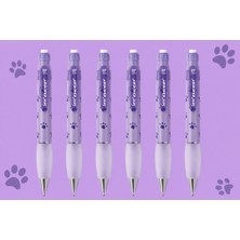 Serve Versatil Kalem Deep 0.7 mm Lavanta Köpek Patisi 6'lı Paket