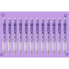 Serve Versatil Kalem Deep 0.7 mm Lavanta Köpek Patisi 12'li Paket