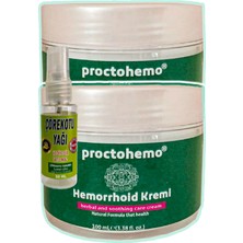 Guzzy Proctohemo 2 Adet 100 ml Analbakım Kremi + Çörek Otu Yağı Yağı 30 ml