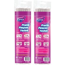 Parex Pratik Paspas Çift Sıkmalı Yedek 2'li Paket