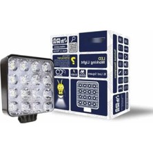 Larskas 16 Led'li Kare Çalışma Lambası