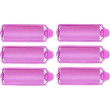 Aesco 1,5 cm Lastik Bigudi Seti (6'lı)