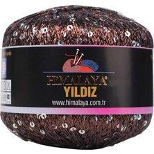 Himalaya Yıldız 58118 Kahverengi Sim Gümüş Pul
