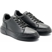 Derify Hakiki Deri Beyaz Erkek Spor Ayakkabı Ortopedik, Hafif ve Rahat Tabanlı, Şık & Trend Günlük Sneaker