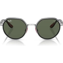 Universal Ray-Ban Rb 3703M F00771 51 Unisex Güneş Gözlüğü UV 400 Koruma Özelliği ile Siyah Çerçeve