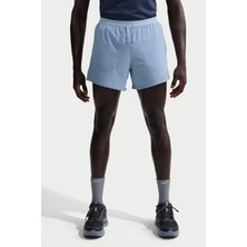 Nike Stride Dri-Fit 5 Brief-Lined Running Shorts 5 Inch Slip Astarlı Erkek Koşu Şortu Mavi
