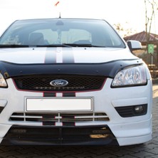 Tuning Vadisi Ford Focus Kaput Rüzgarlığı Maskesi 2005 2006 2007 2008 Uyumlu Parlak Siyah