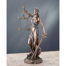 Rakun Home Themis Adalet Tanrıçası Biblosu - 30 cm