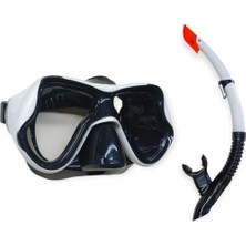Senson Star Diving Dalış Maskesi ve Snorkel Yetişkin - 51715-BEYAZ (Lisinya)