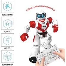 Aesco 16 Fonksiyonlu Şarjlı Uzaktan Kumandalı Robot - Ses ve Işık Efektli